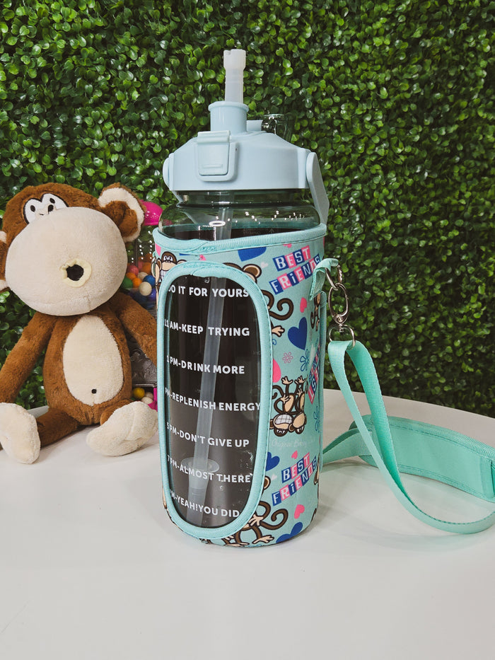Bobby Jack Best Friends Water Bottle - Mint
