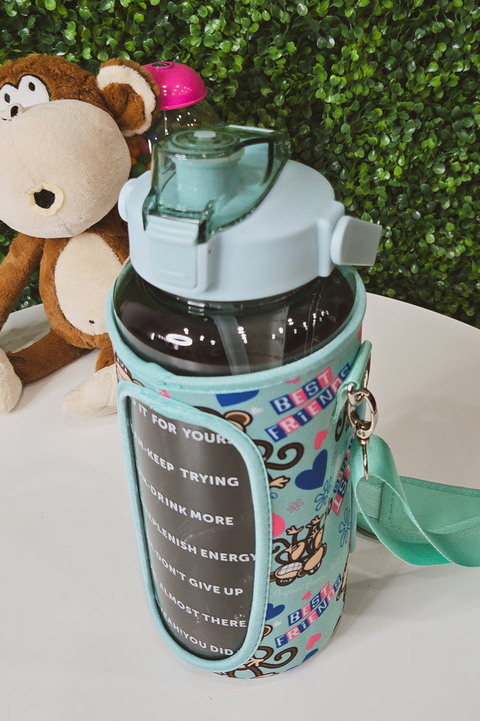 Bobby Jack Best Friends Water Bottle - Mint