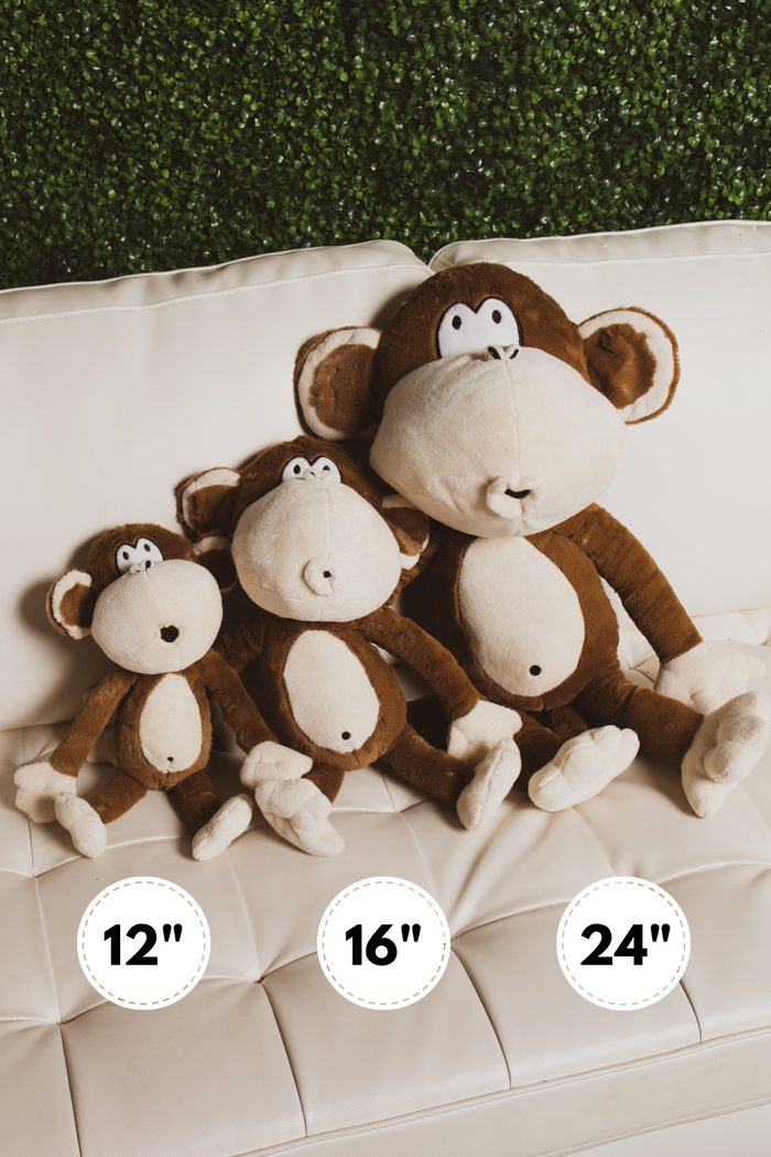 Bobby Jack Plush Monkey - 12in