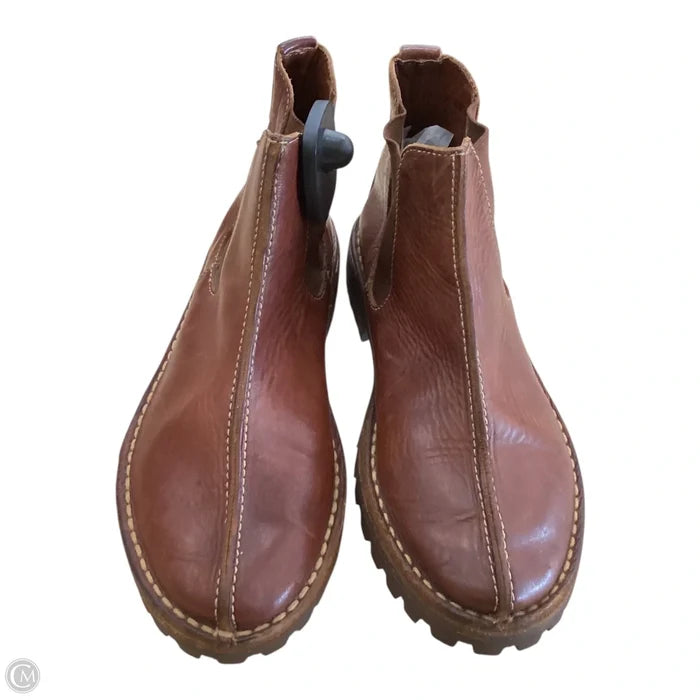 Boots Ankle Flats By Cole-haan In Brown, Size: 6.5