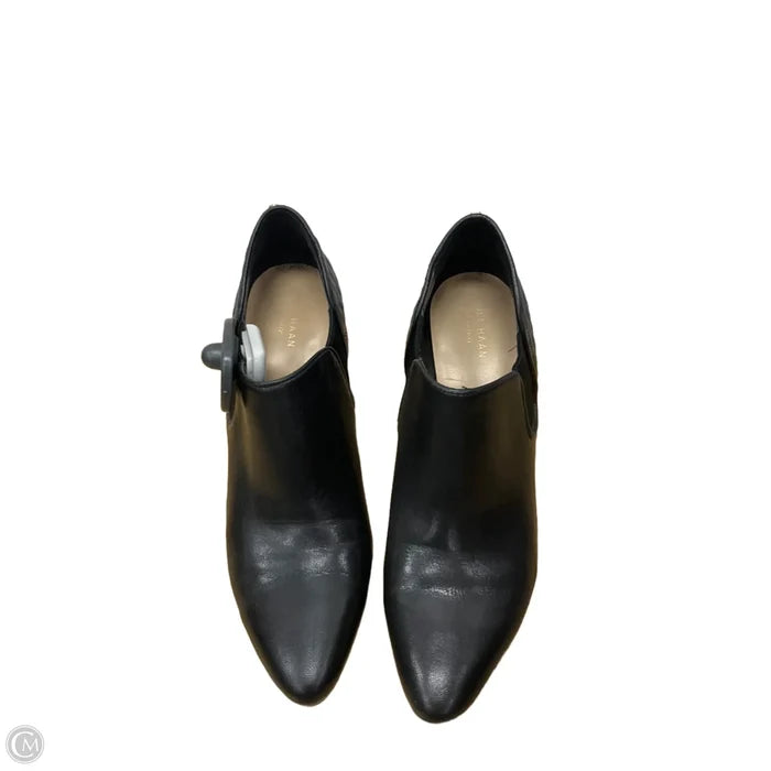 Boots Ankle Heels By Cole-haan In Black, Size: 9