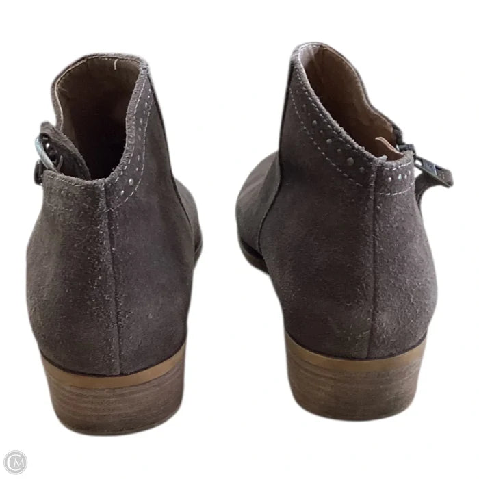 Boots Ankle Heels By Lucky Brand In Black, Size: 8.5