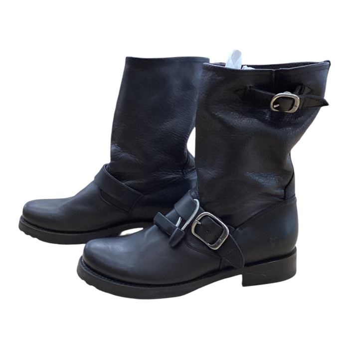 Boots Designer By Frye In Black, Size:7