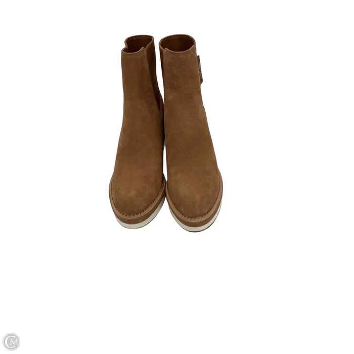 Boots Designer By Kate Spade In Brown, Size: 8