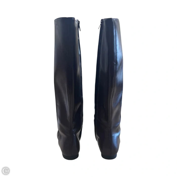 Boots Knee Flats By Time And Tru In Maroon, Size: 9