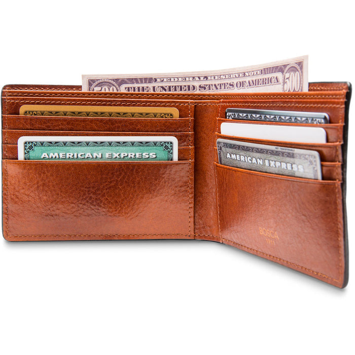 Bosca Dolce 8 Pocket Deluxe Executive Wallet - Lexington Luggage