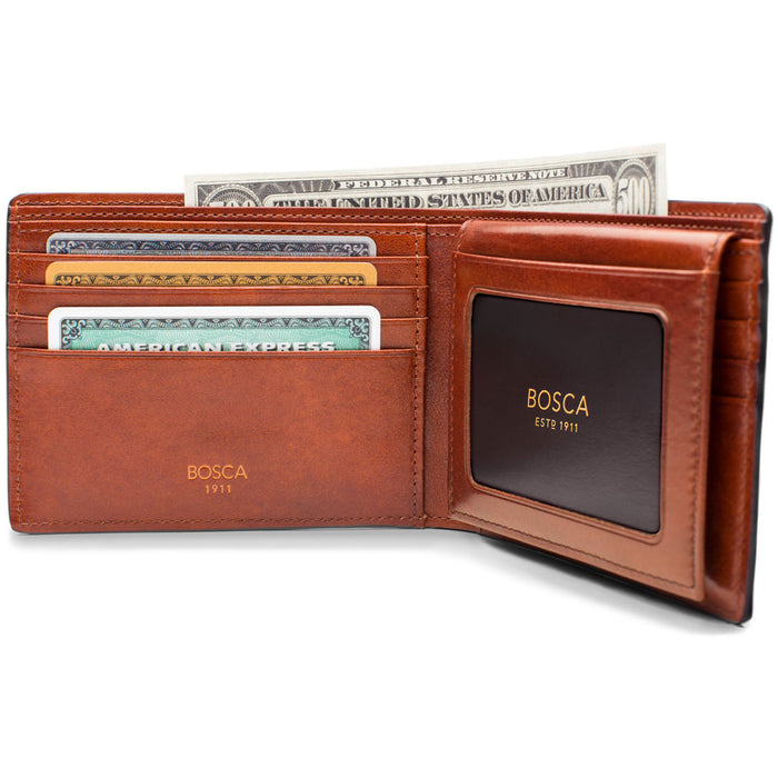 Bosca Dolce Credit Wallet w/ID Passcase - Lexington Luggage