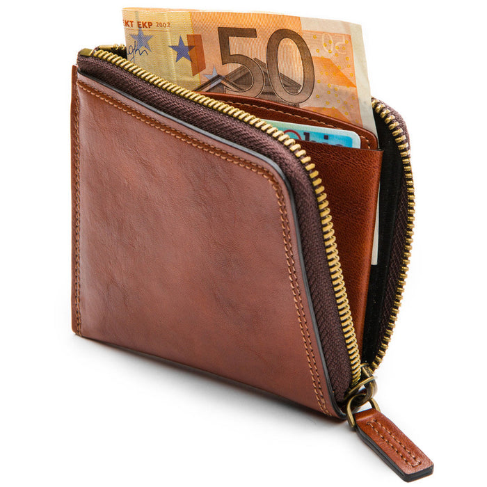 Bosca Dolce Euro Zip Wallet - RFID - Lexington Luggage