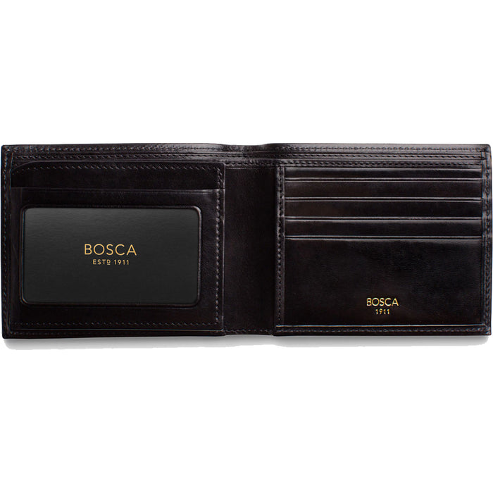 Bosca Old Leather BiFold With Card/ID Flap - Lexington Luggage
