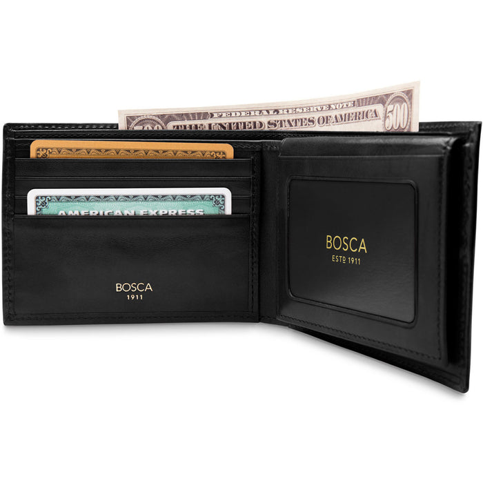 Bosca Old Leather Credit Wallet w/ID Passcase - Lexington Luggage