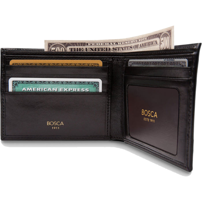 Bosca Old Leather Executive ID Wallet - RFID - Lexington Luggage