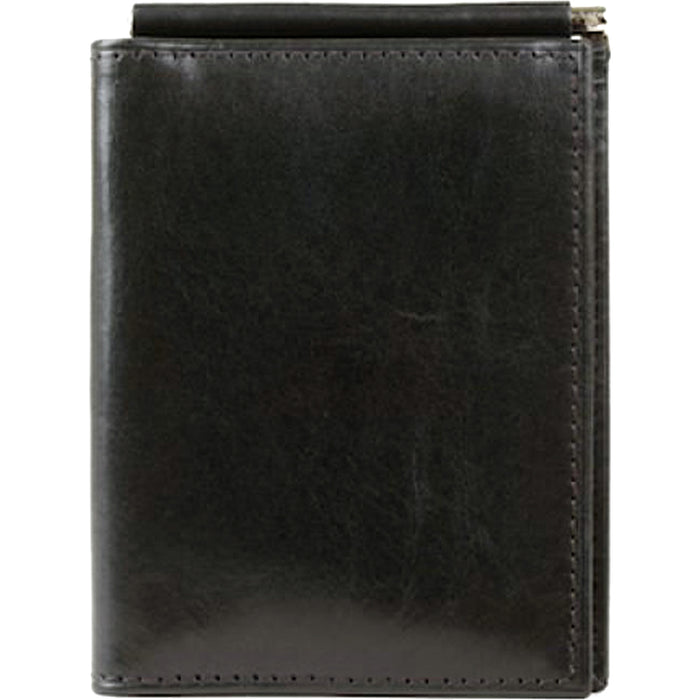 Bosca Old Leather Money Clip w/Pocket - Lexington Luggage