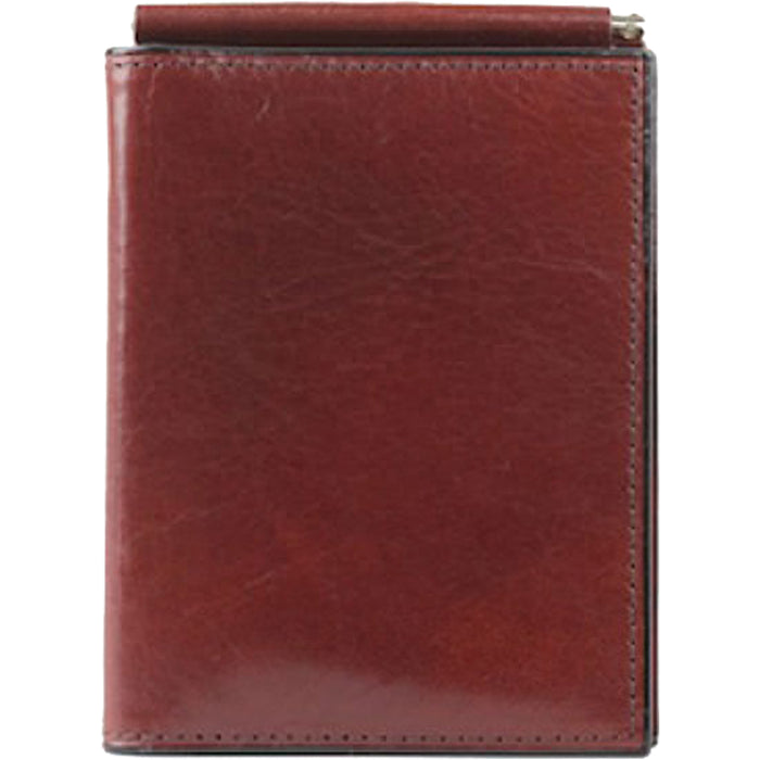 Bosca Old Leather Money Clip w/Pocket - Lexington Luggage