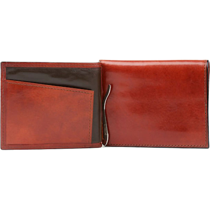 Bosca Old Leather Money Clip w/Pocket - Lexington Luggage