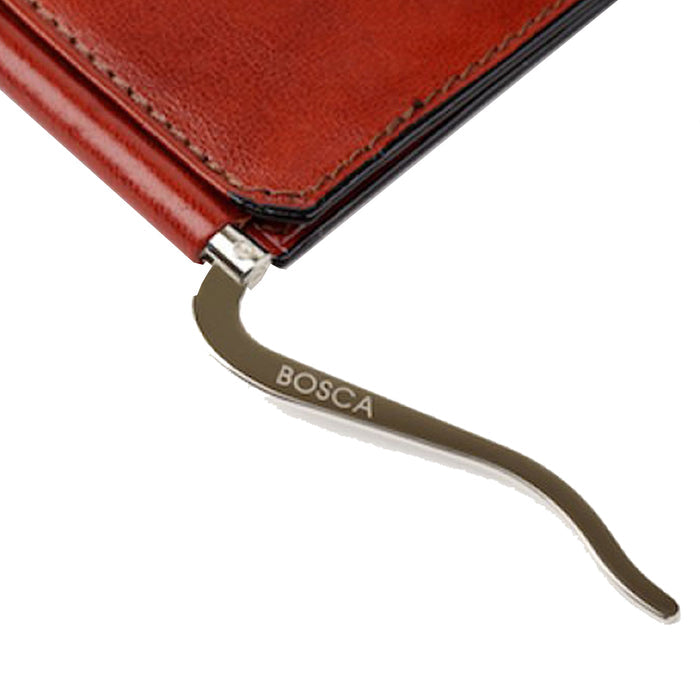 Bosca Old Leather Money Clip w/Pocket - Lexington Luggage
