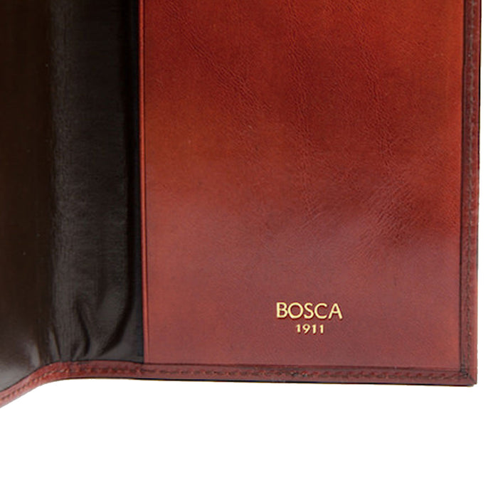 Bosca Old Leather Passport Case - Lexington Luggage
