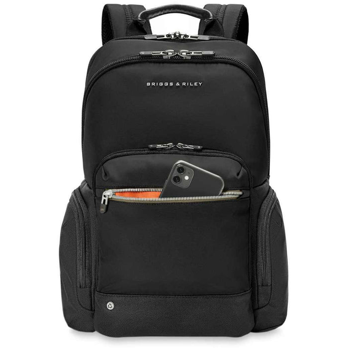 Briggs & Riley HTA Medium Cargo Backpack - front zip pocket