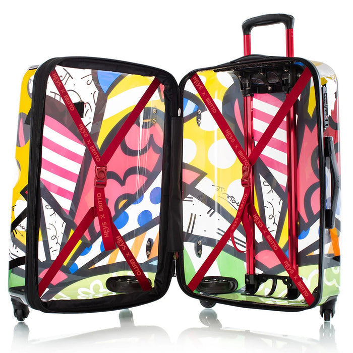 Britto A New Day TRANSPARENT 26" Expandable Spinner - Interior