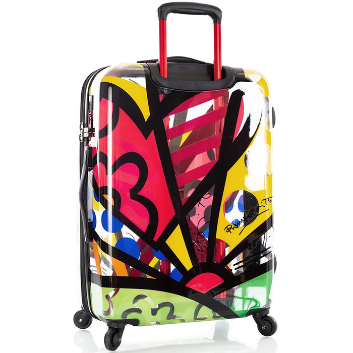 Britto A New Day TRANSPARENT 26" Expandable Spinner - Rearview