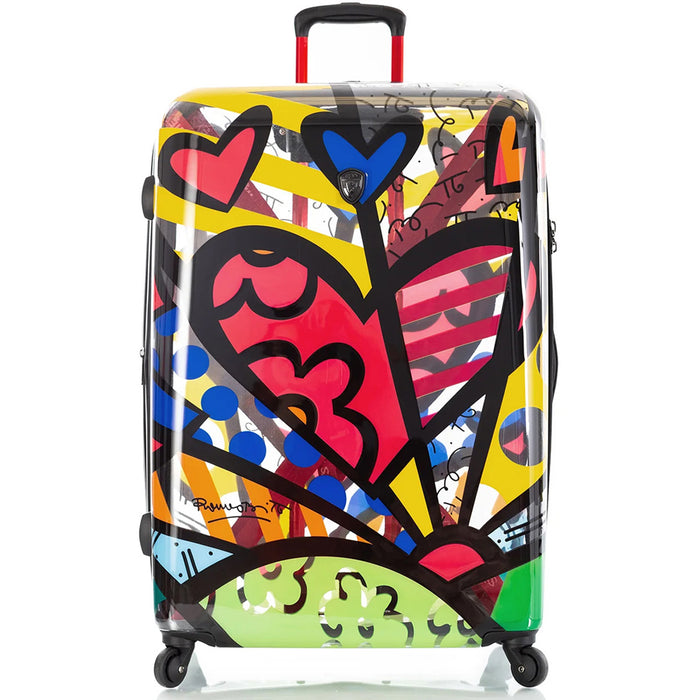 Britto A New Day TRANSPARENT 30" Expandable Spinner - Frontside