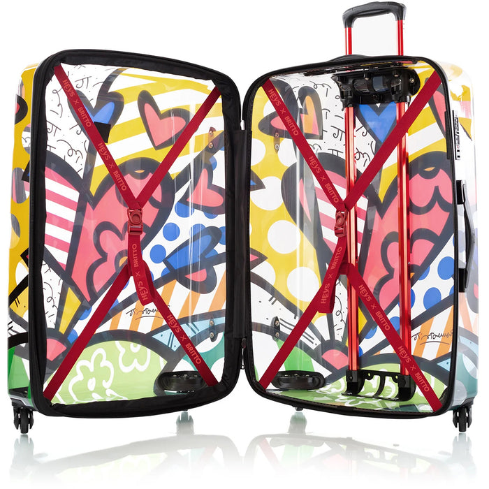 Britto A New Day TRANSPARENT 30" Expandable Spinner - Interior