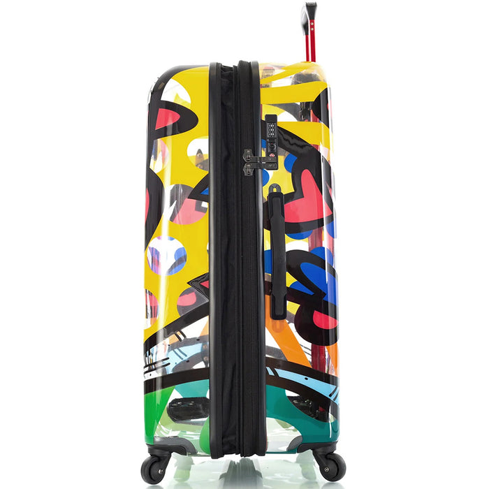 Britto A New Day TRANSPARENT 30" Expandable Spinner - Profile Expanded