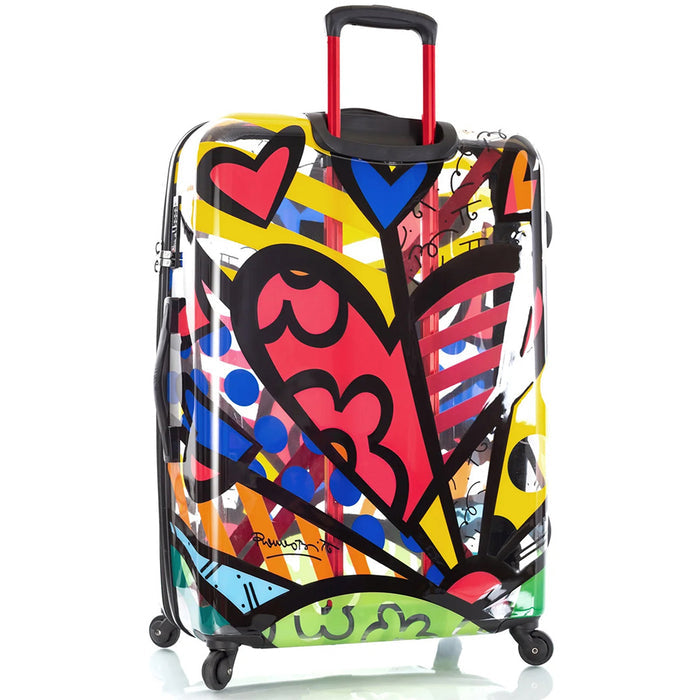 Britto A New Day TRANSPARENT 30" Expandable Spinner - Rearview