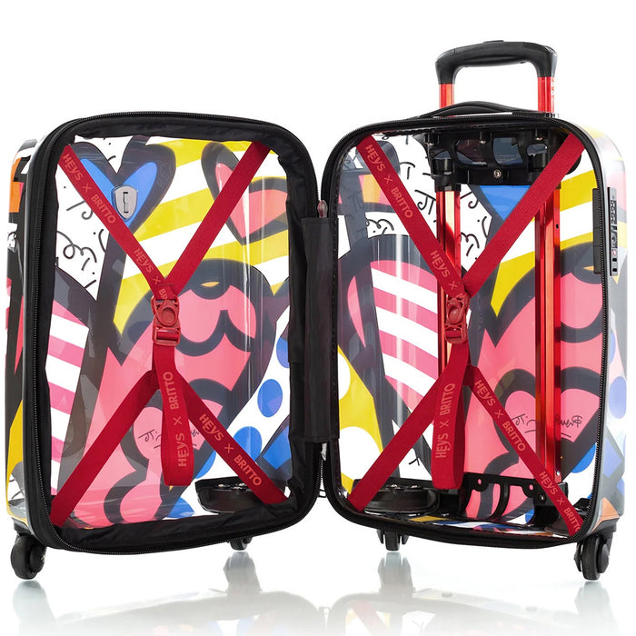Britto A New Day TRANSPARENT Carry On Spinner - Interior