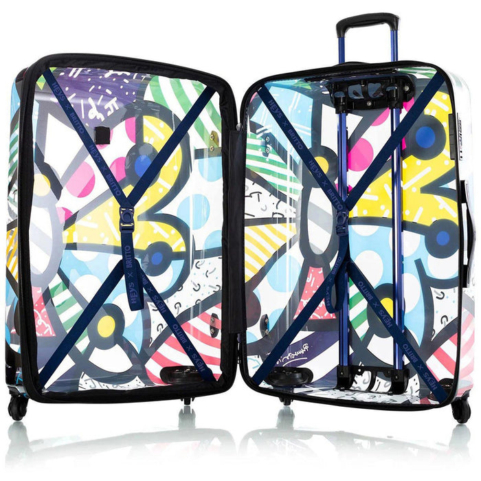 Britto Butterfly TRANSPARENT 26" Expandable Spinner - Interior