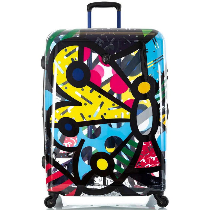 Britto Butterfly TRANSPARENT 30" Expandable Spinner - Frontside