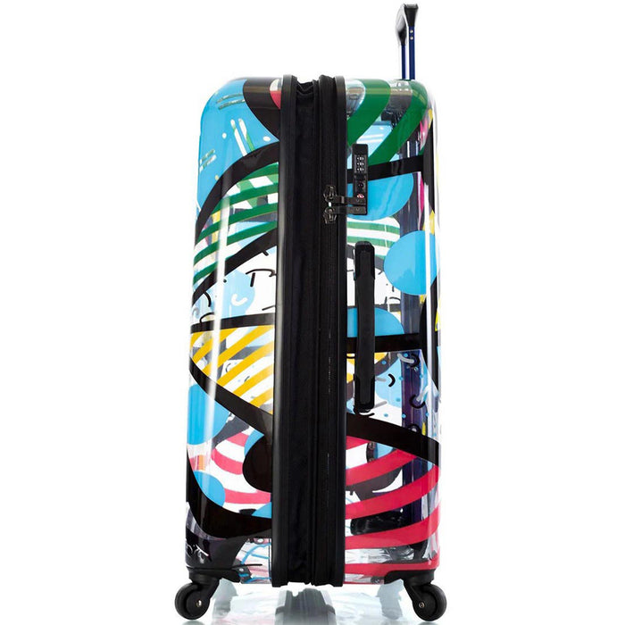 Britto Butterfly TRANSPARENT 30" Expandable Spinner - Profile Expanded