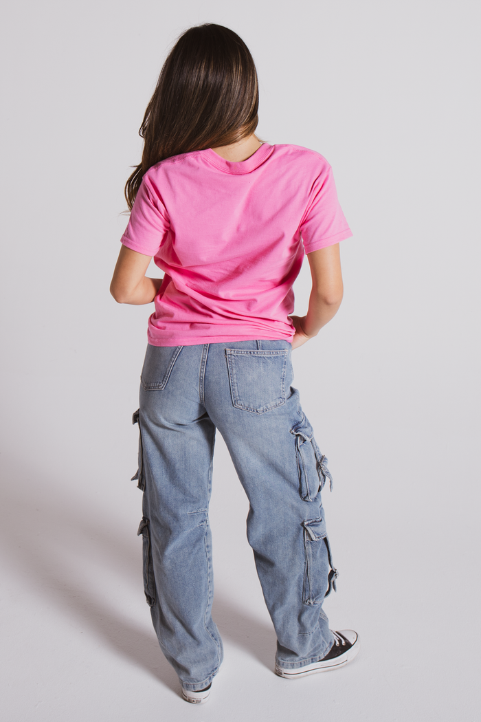 Bubblegum - Bobby Jack Boyfriend T-Shirt -Pink