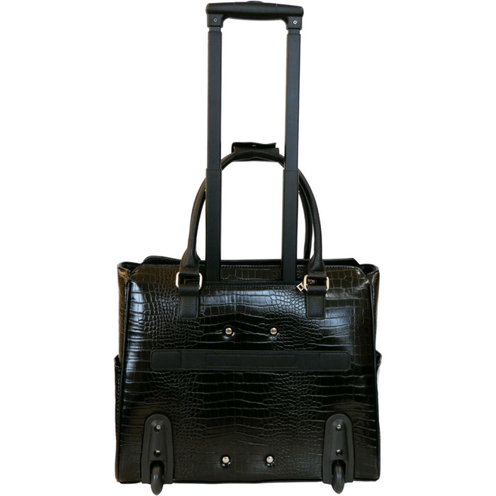 Cabrelli Fashion Executive Cassandra Croc Rollerbrief - Lexington Luggage