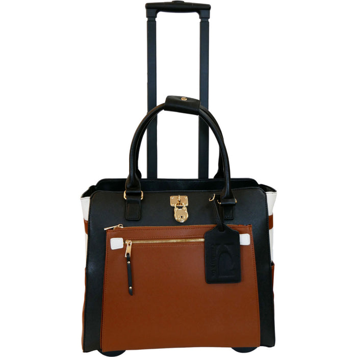Cabrelli Fashion Executive Laura Lock Rollerbrief - Lexington Luggage