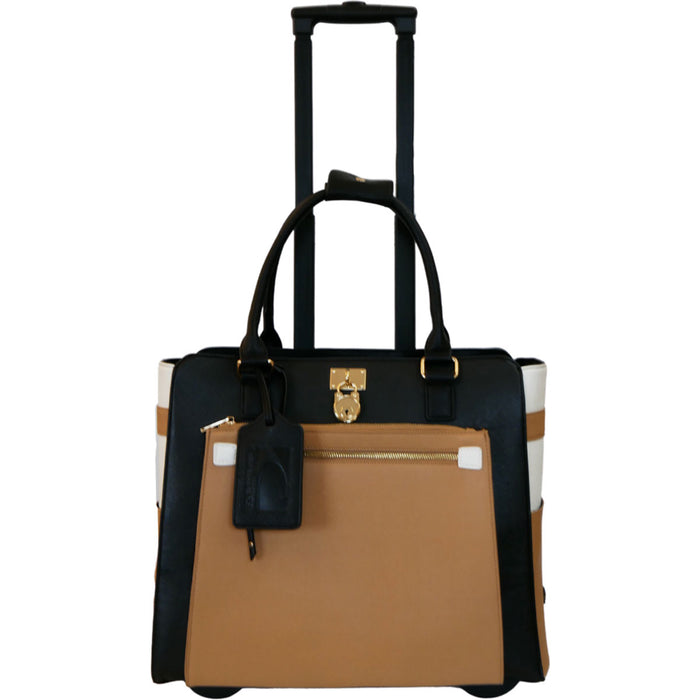 Cabrelli Fashion Executive Laura Lock Rollerbrief - Lexington Luggage