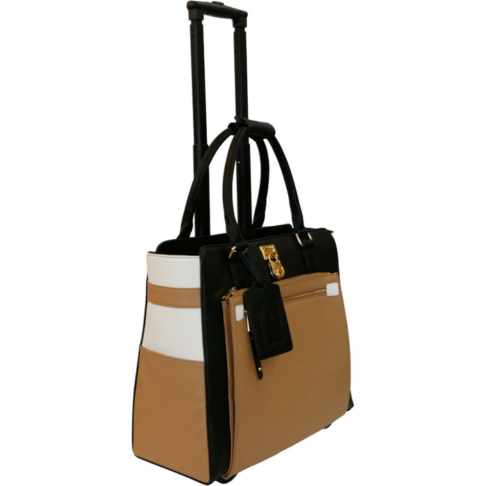 Cabrelli Fashion Executive Laura Lock Rollerbrief - Lexington Luggage