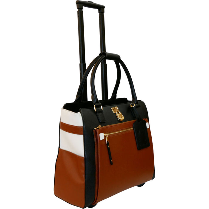 Cabrelli Fashion Executive Laura Lock Rollerbrief - Lexington Luggage