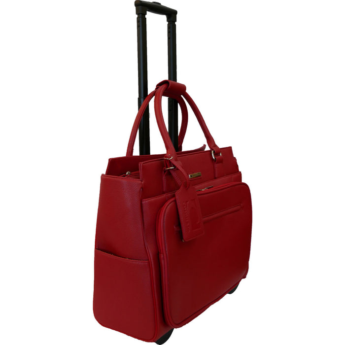 Cabrelli Fashion Executive Piper Pebble 15" Rollerbrief - Lexington Luggage