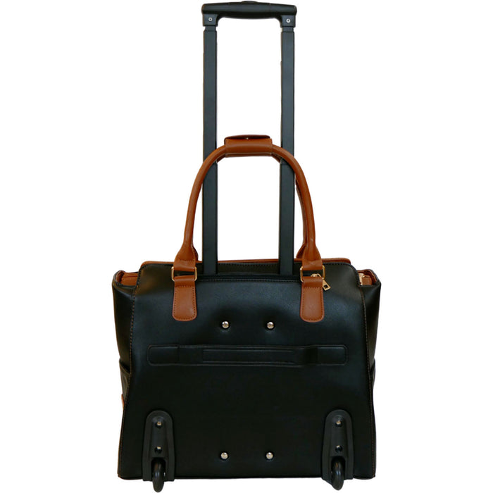 Cabrelli Fashion Executive Sally Stripe Rollerbrief - Lexington Luggage
