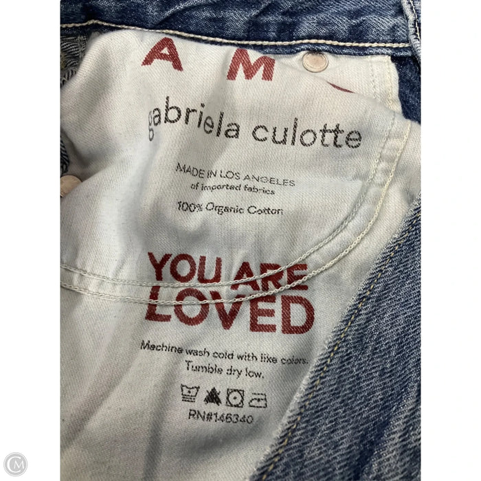 Capris By Amo In Blue Denim, Size: 6
