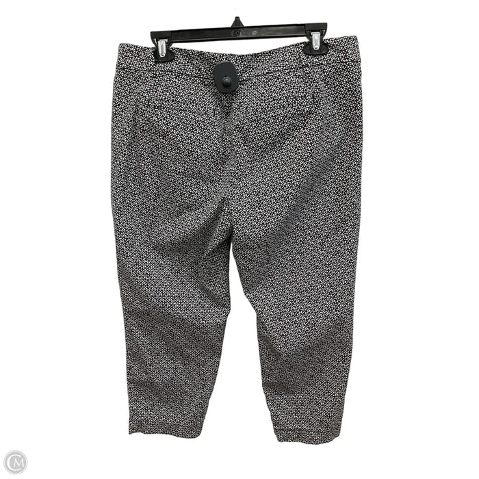 Capris By Loft In Polkadot Pattern, Size: 10