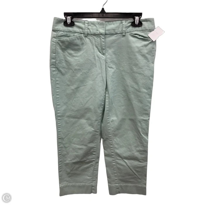 Capris By Loft In Teal, Size: 4