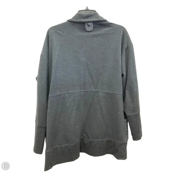 Cardigan By Eddie Bauer In Grey, Size: L