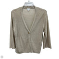 Cardigan By J. Jill In Tan, Size: Mp