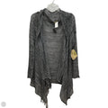 Cardigan By One World In Black & Grey, Size: M