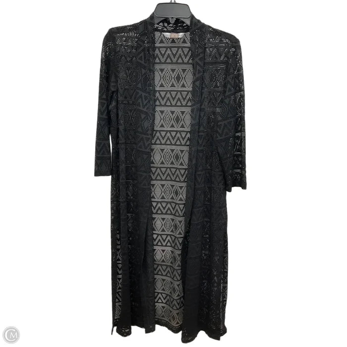 Cardigan By Peter Nygard In Black, Size: M