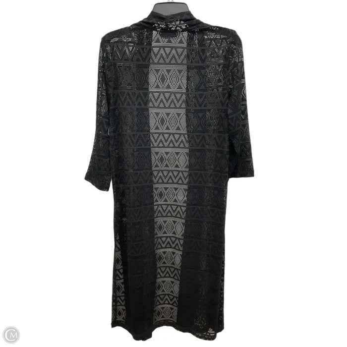 Cardigan By Peter Nygard In Black, Size: M