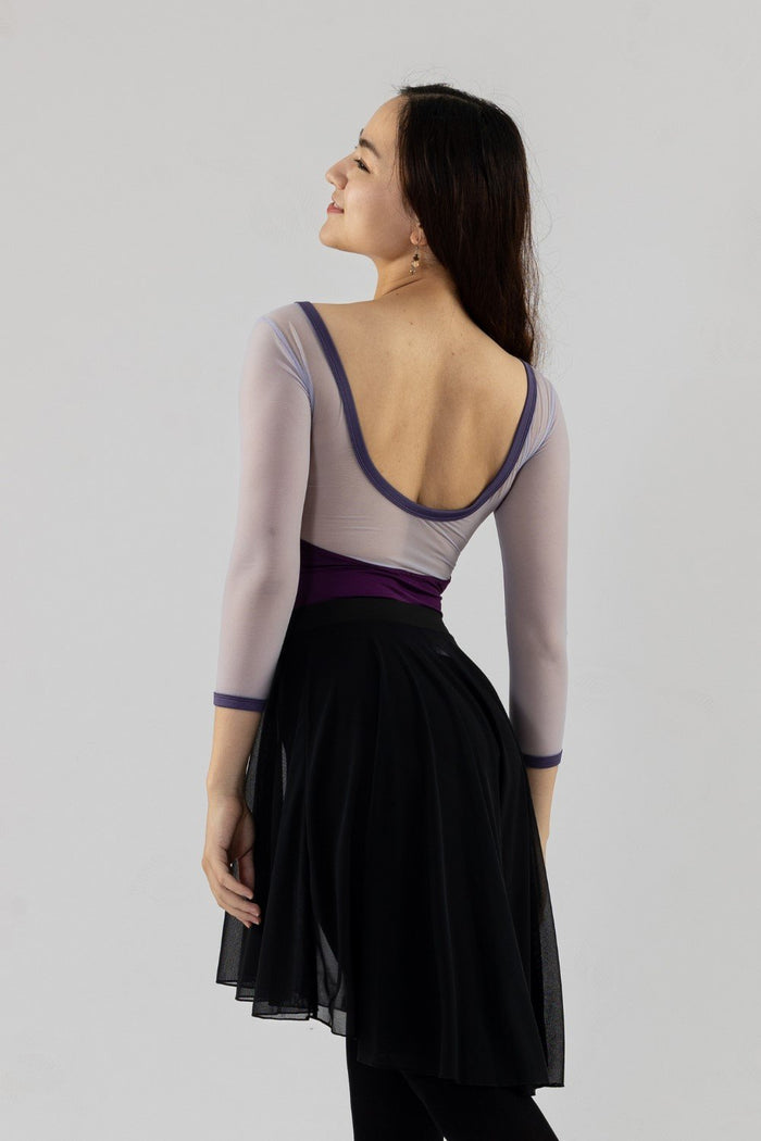 CASIE LuxMesh™ Hi-Lo Pull-On Skirt