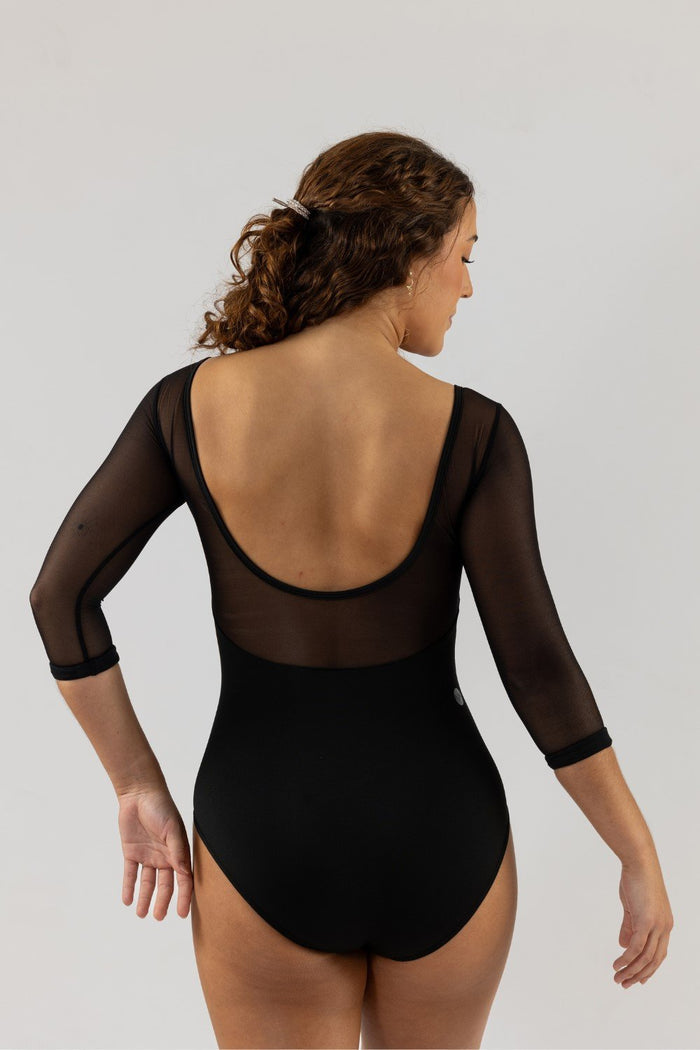CELIA in CoreKnit™ Long Sleeve Leotard