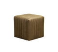 Channel Tufted Swivel Ottoman
